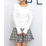 アイボリー | ラメリボンニット | FUN