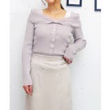 ピンク | ラメリボンニット | FUN