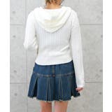 ケーブルフードニット | FUN | 詳細画像3 