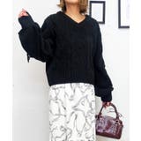 モールケーブルニット | FUN | 詳細画像4 