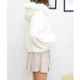 モールケーブルニットパーカー | FUN | 詳細画像2 