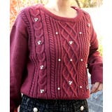 ビジュケーブルニット | FUN | 詳細画像4 