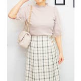 ピンクベージュ | パールバルーンソデプルオーバー | FUN