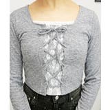 レースレイヤードプルオーバー | FUN | 詳細画像4 