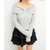 ボタンオフショルカットソー | FUN | 詳細画像7 