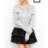 ボタンオフショルカットソー | FUN | 詳細画像8 