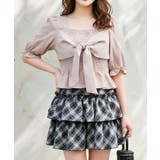 ピンク | リボンブラウス | FUN