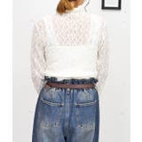 レースボトルネックプルオーバー | FUN | 詳細画像3 