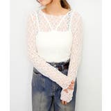 アイボリー | レースメロープルオーバー | FUN