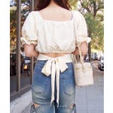 ストーンリボンブラウス | FUN | 詳細画像3 