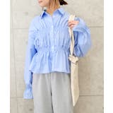 サックス | フリルブラウス | FUN