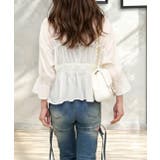 シアーフリルブラウス | FUN | 詳細画像3 