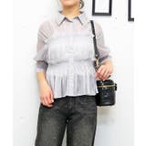 シアーフリルブラウス | FUN | 詳細画像6 