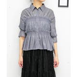 シアーフリルブラウス | FUN | 詳細画像7 