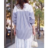 レースハリツケブラウス | FUN | 詳細画像3 