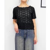 ラインストーンレースプルオーバー | FUN | 詳細画像4 