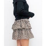 チェックフリルミニスカート | FUN | 詳細画像2 