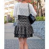 チェックワンピースボレロセット | FUN | 詳細画像3 