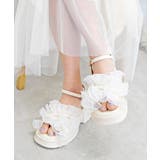 パールチュールサンダル | FUN | 詳細画像1 