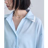 ダブルカラーストライプシャツ | futier land | 詳細画像26 