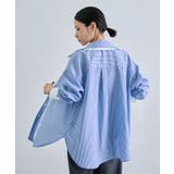 ダブルカラーストライプシャツ | futier land | 詳細画像11 