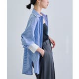 ダブルカラーストライプシャツ | futier land | 詳細画像19 