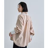 ダブルカラーストライプシャツ | futier land | 詳細画像25 