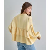 イエロー | バックフリルブラウス | futier land
