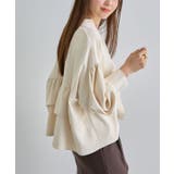 アイボリー | バックフリルブラウス | futier land