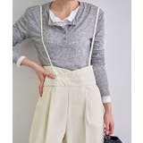 スタイルアップ効果で美脚を叶える。ハイウエストキャミサロペットスラックス | futier land | 詳細画像30 