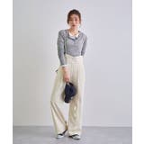 スタイルアップ効果で美脚を叶える。ハイウエストキャミサロペットスラックス | futier land | 詳細画像10 