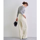 スタイルアップ効果で美脚を叶える。ハイウエストキャミサロペットスラックス | futier land | 詳細画像11 