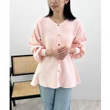 ペプラムニットカーディガン | futier land | 詳細画像12 