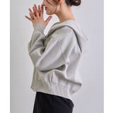 フード刺繍ニットパーカー | futier land | 詳細画像11 