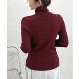 ボタンデザインタートルニット | futier land | 詳細画像4 