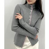 ボタンデザインタートルニット | futier land | 詳細画像6 