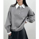 配色レイヤード風ニット | futier land | 詳細画像5 