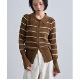 ボーダーポロ衿ニット | futier land | 詳細画像7 