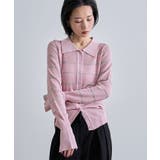 ボーダーポロ衿ニット | futier land | 詳細画像10 