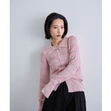 ボーダーポロ衿ニット | futier land | 詳細画像11 