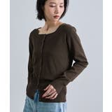 スクエアニットカーディガン | futier land | 詳細画像9 