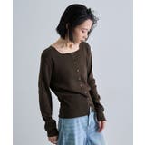 スクエアニットカーディガン | futier land | 詳細画像30 