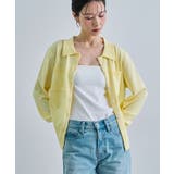 イエロー | ポケット付きポロニット | futier land