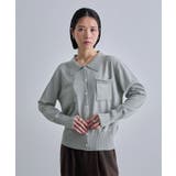 グレー | ポケット付きポロニット | futier land