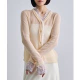 レースドッキングシアーカーディガン | futier land | 詳細画像14 