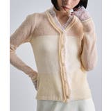 レースドッキングシアーカーディガン | futier land | 詳細画像2 