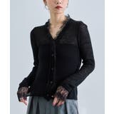 レースドッキングシアーカーディガン | futier land | 詳細画像3 