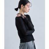 レースドッキングシアーカーディガン | futier land | 詳細画像7 