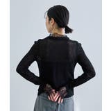 レースドッキングシアーカーディガン | futier land | 詳細画像13 