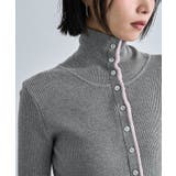 バイカラー2WAYニットトップス | futier land | 詳細画像14 